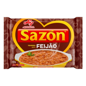 A pack of Beans Seasoning or Tempero para Feijao weighing 60g by Sazon