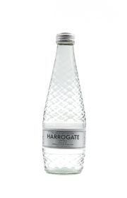 A 330ml Harrogate Sparkling Spring Water Glass Bottle