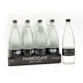 Pack of 12x750ml Harrogate Still Spring Water Bottle