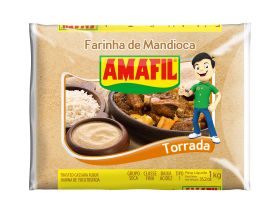 Toasted Cassava Flour 500g – AMAFIL (Farinha de mandioca torrada)