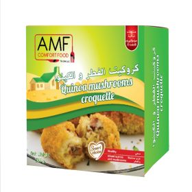 Frozen Quinoa Mushrooms Croquette 500g - AMF