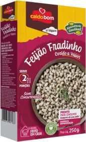 Steamed Black Eyed Beans (Ready To Eat) | Feijao Fradinho A Vapor 250g - Caldo Bom