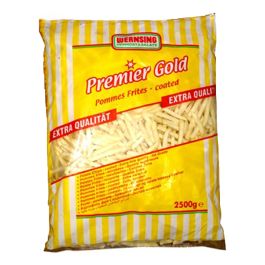 Frozen French Fries 6mm Coated 2.5kg-Premier Gold