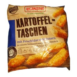 Frozen Potato Pockets with cream cheese & herbs 600g – Wernsing (Germany)